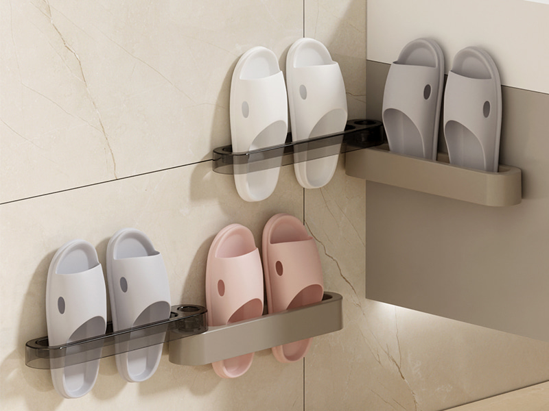 Wall Mounted Rotating Shoe Rack