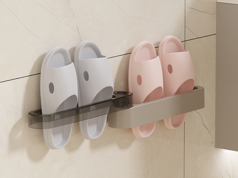 Wall Mounted Rotating Shoe Rack
