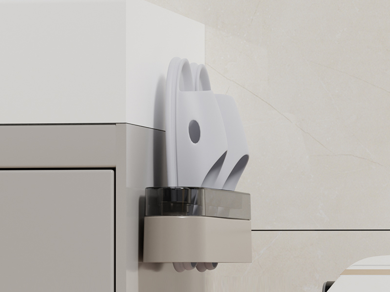Wall Mounted Rotating Shoe Rack
