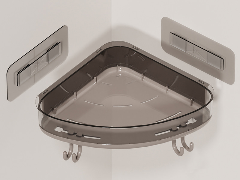 Wall Mounted Triangular Storage Rack