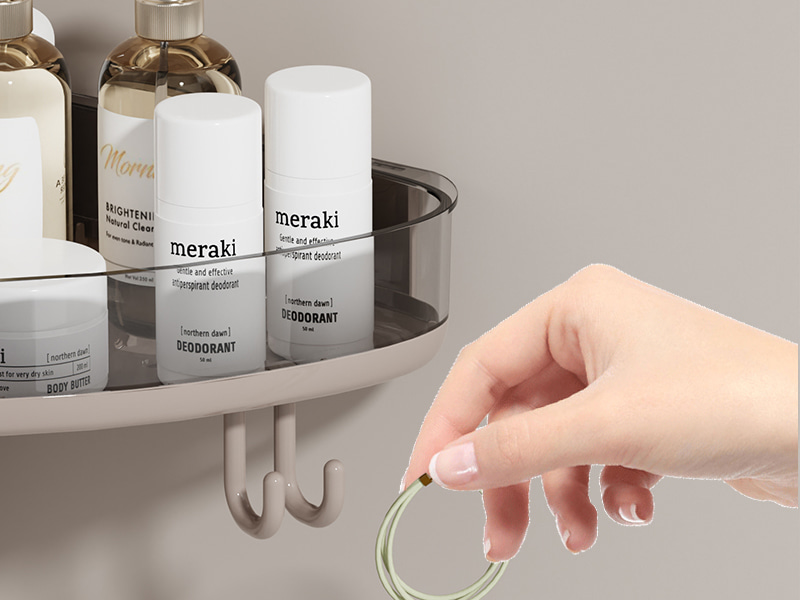 Wall Mounted Triangular Storage Rack