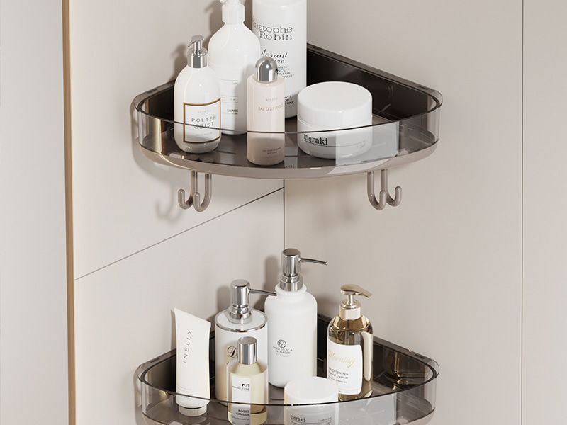 Wall Mounted Triangular Storage Rack