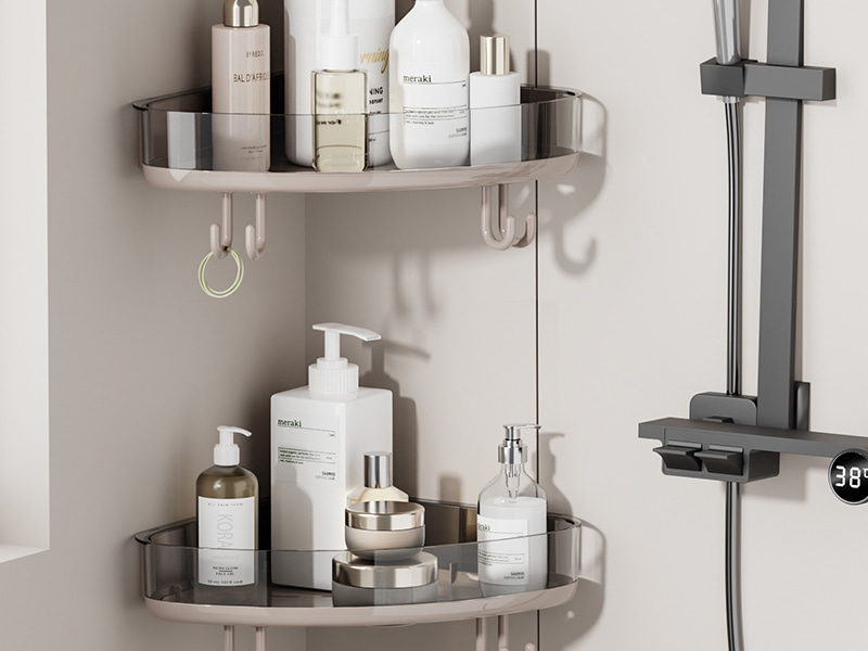 Wall Mounted Triangular Storage Rack