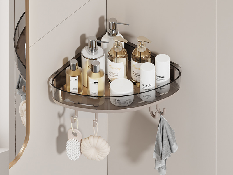Wall Mounted Triangular Storage Rack