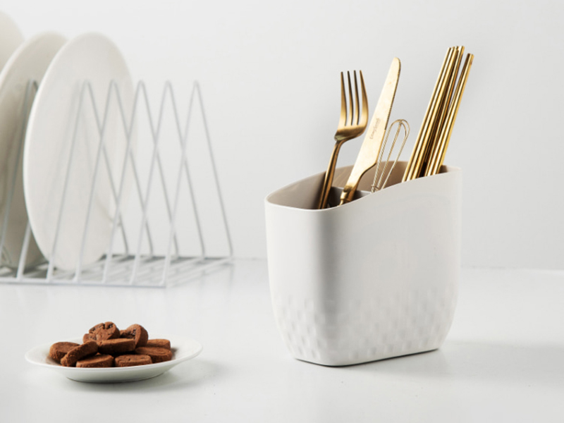 Checkered Pattern Chopstick Cage