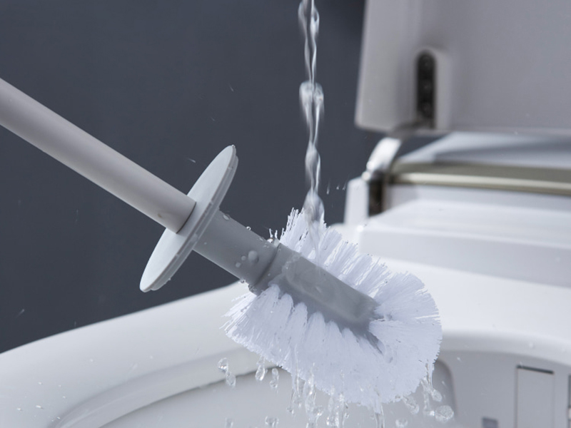 Plaid Pattern Toilet Brush