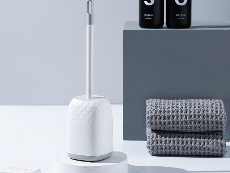 Plaid Pattern Toilet Brush