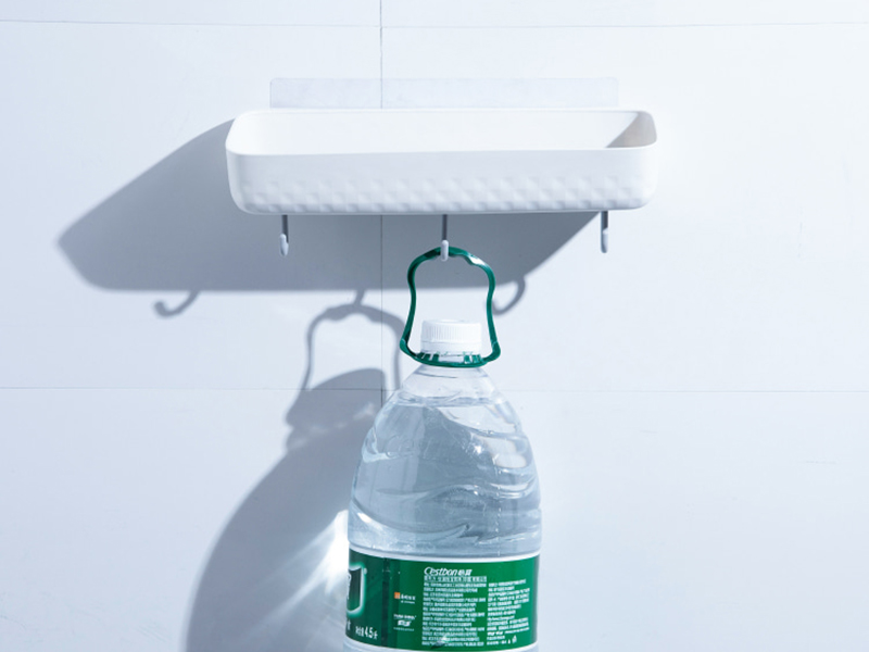 Checkered Wall-Mounted Bathroom Shelf
