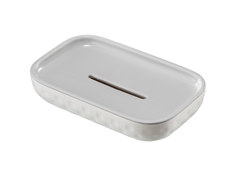 Plaid Pattern Soap Dish