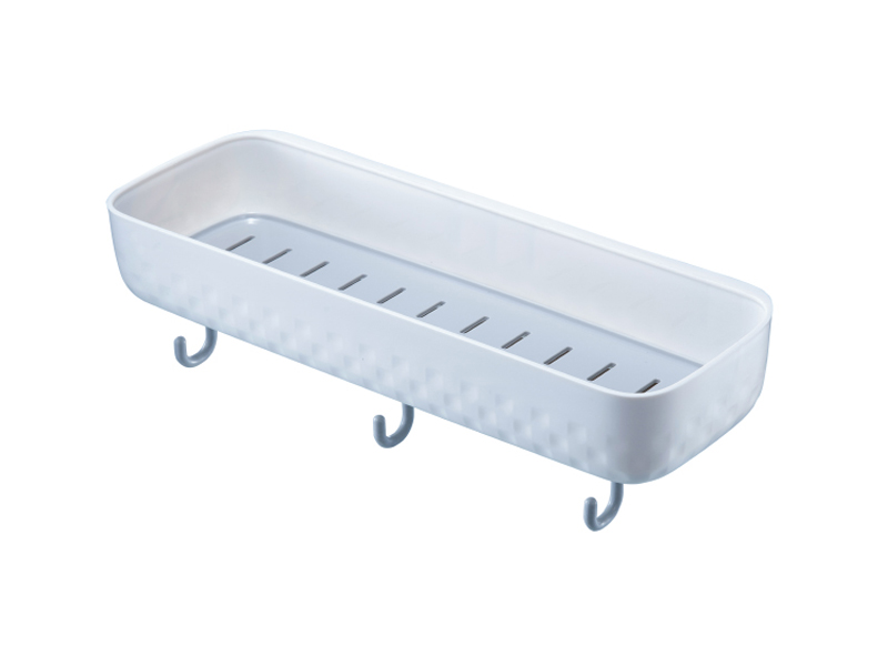 Checkered Wall-Mounted Bathroom Shelf